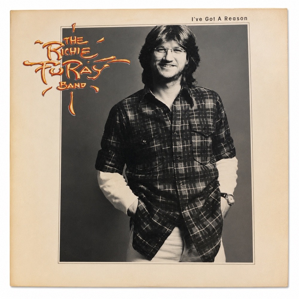 Richie Furay Band I've Got a Reason LP 1976 Asylum 7E-1067 PRC Vinyl